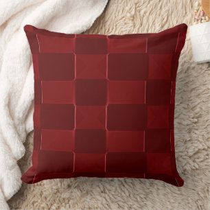 Coussin Rouge et Nuances de Rouge