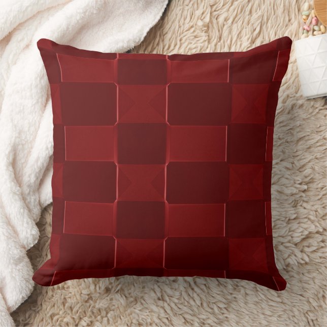 Coussin Rouge et Nuances de Rouge (Couverture)