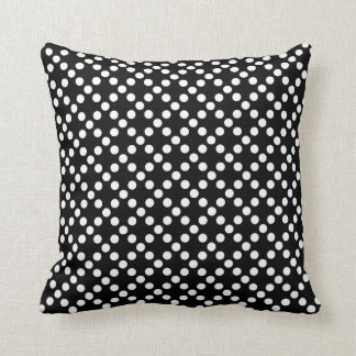 Coussin Rouge, noir et blanc