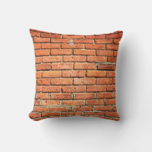 Rouge Orange Petit Mur de Brick Urbain