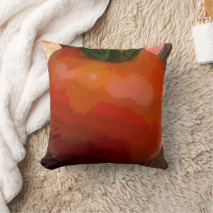 Coussin Rouge tomate