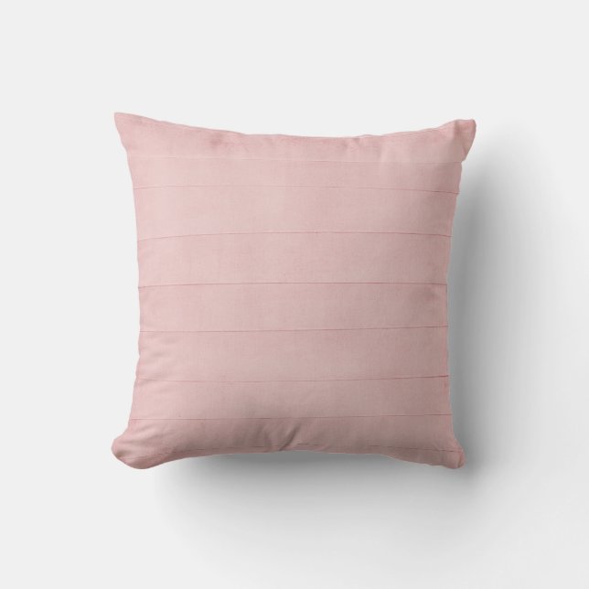 Coussin Rougissent le pastel Girly d'aquarelle de sembler (Recto)