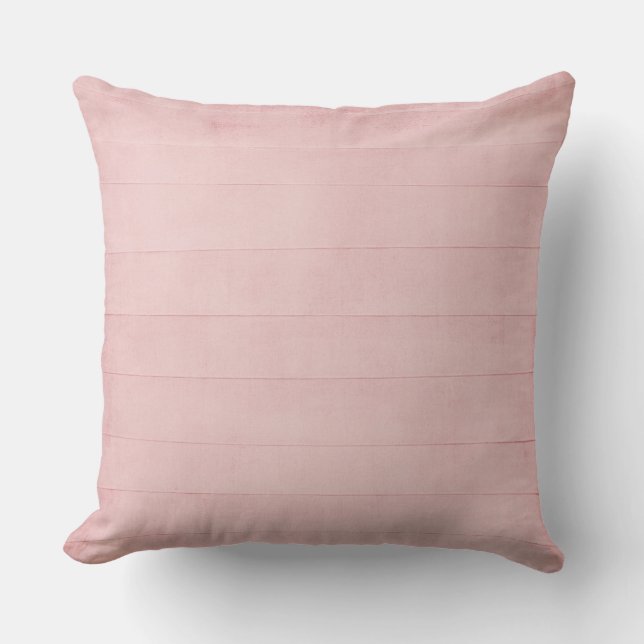 Coussin Rougissent le pastel Girly d'aquarelle de sembler (Recto)