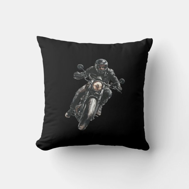 Coussin Rouler dans le vent (Recto)