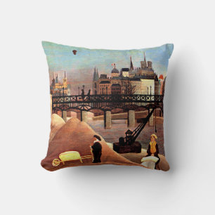 Coussin Rousseau - Ile Saint Louis et Notre-Dame
