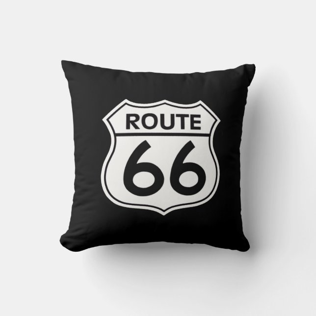 Coussin Route 66... (Recto)