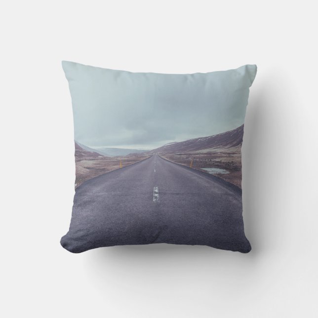 Coussin Route d'autoroute  (Recto)