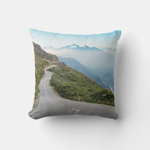 Coussin Route de la montagne Winding Parc national olymp