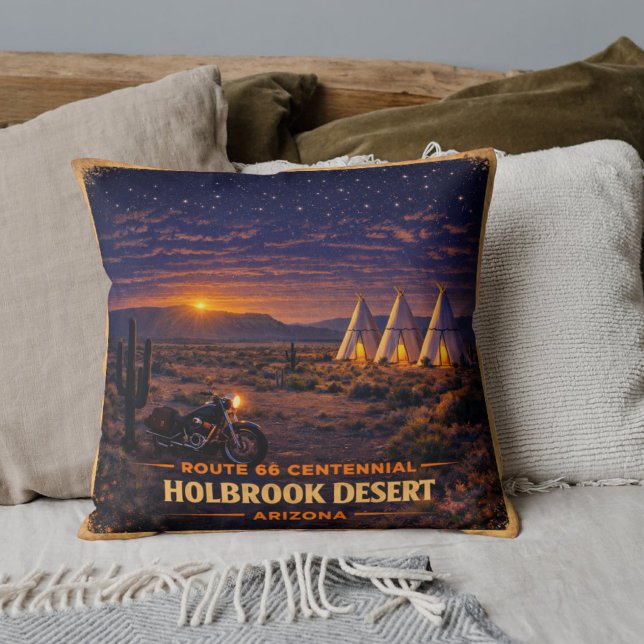 Coussin Route Historique 66 Centenaire 1926-2026 Double Fa (Créateur téléchargé)