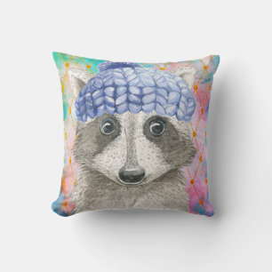 Coussin Roxy le Raton laveur