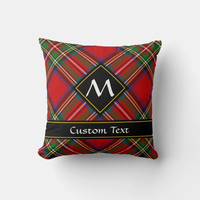 Coussin Royal Stewart Tartan (Recto)