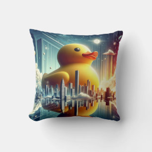 Coussin Rubber Duckie Duck 