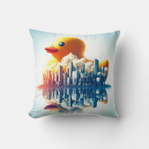 Coussin Rubber Duckie Duck 
