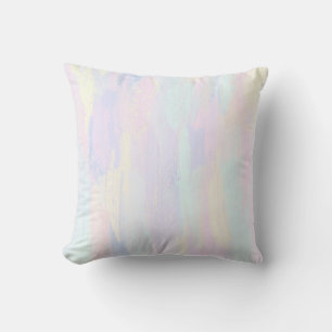 Coussin Rubriques de peinture Pastel