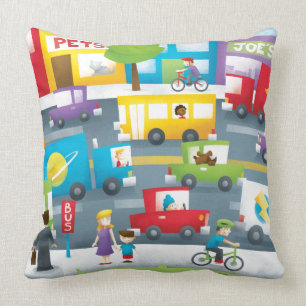 Coussin Rue de ville