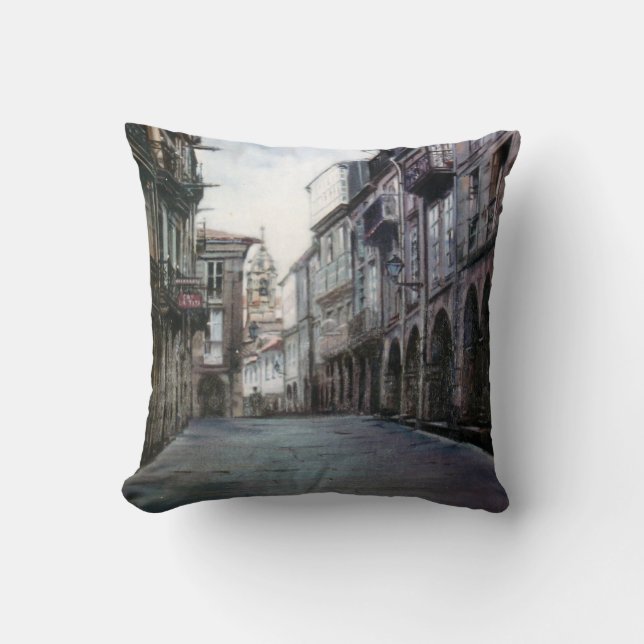 Coussin Rue du Billard (Santiago de Compostela) (Recto)