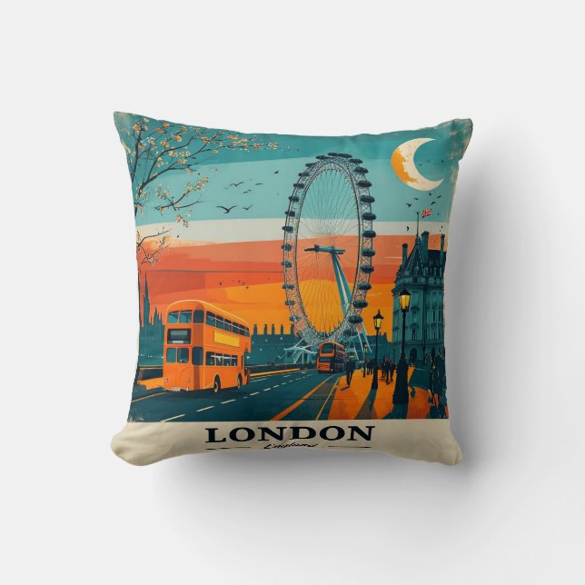 Coussin Rue Londres (Recto)