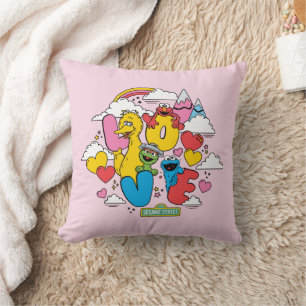 Coussin Rue Sésame Amour