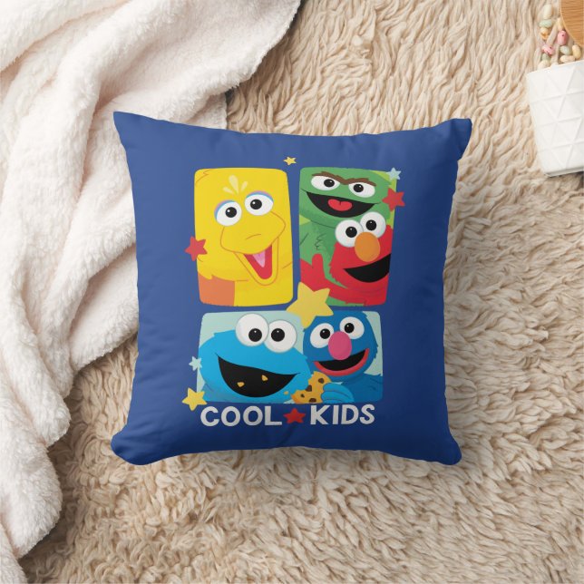Coussin Rue Sésame | Enfants Cool (Couverture)