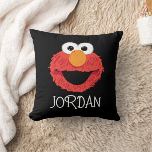 Coussin Rue Sésame Face Elmo