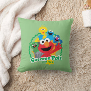 Coussin Rue Sésame Sesame Pals depuis 1969