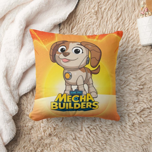 Coussin Rue Sésame | Tango des constructeurs mécaniques (Couverture)