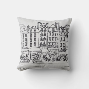 Coussin Rue St. Martin historique, Paris, France