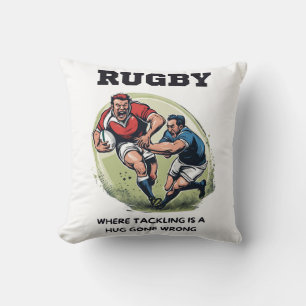 Coussin Rugby Où S'Attaquer Est Un Gros Problème