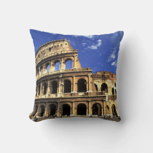 Coussin Ruines célèbres du Colisée à Rome Italie