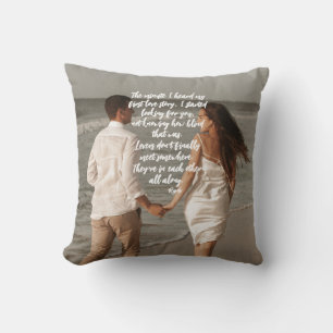 Coussin Rumi Love Story Ajouter Votre Poème Photo