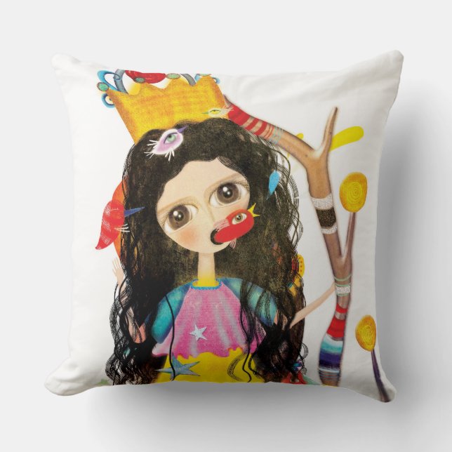 Coussin Rupydetequila Illustration Enfant 2014 (Recto)