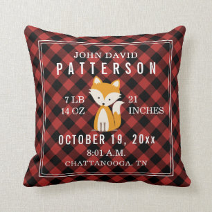 Coussin Russe Buffalo a planté le foetus de renard nain No