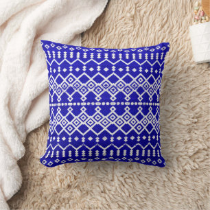 Coussin Rustic Blues - Agritourisme Marocain