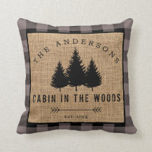 Rustic Country Family Nom Cabin dans les Woods