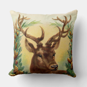 Coussin Rustic Deer Pays et la ferme inspirée