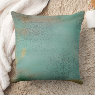 Coussin Rustique Antique Farmhouse Style Turquoise Faux La