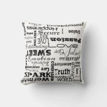 Rustique Moderne Amour Esthétique Mots Script