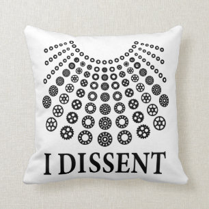Coussin Ruth Bader Ginsburg, célèbre RBG, je ne suis pas