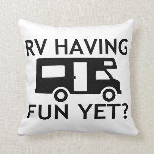 Coussin Rv ayant l'amusement pourtant le jeu de mots drôl