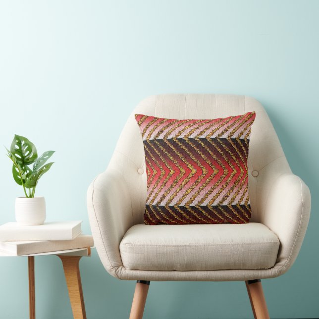 Coussin Rythme émouvant de l'Afrique (Chaise)