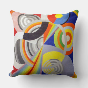 Coussin Rythme (n°1) et Joie Robert Delaunay