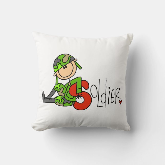 Coussin S est pour Soldat (Recto)