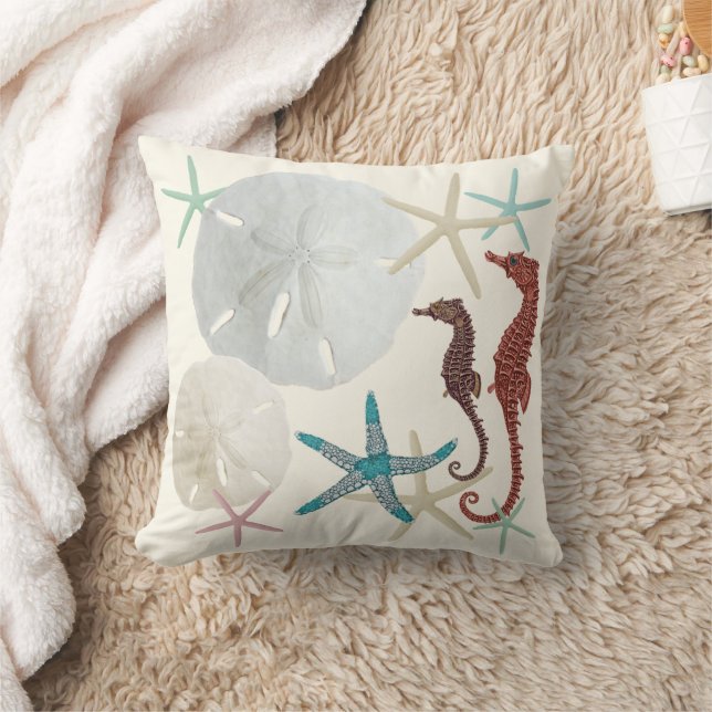 Coussin Sable Dollars Sea Horse Collection Starfish (Couverture)