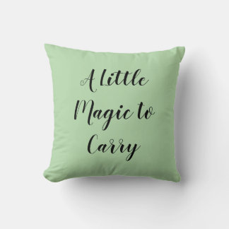 Coussin Sac à Tote Un Peu de Magie à Emporter | Citation M