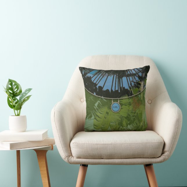 Coussin Sac Clutch du soir tropical (Chaise)