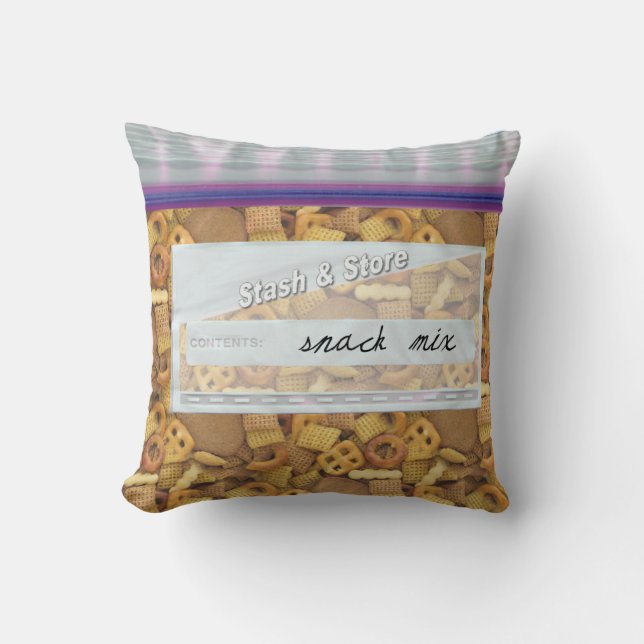 Coussin Sac de collation Mélanger collations Jeu décoratif (Recto)