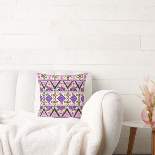 Coussin Sac fourre-tout d'art folklorique boho