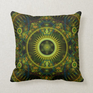 Coussin sacré de la géométrie "de roue de Magic