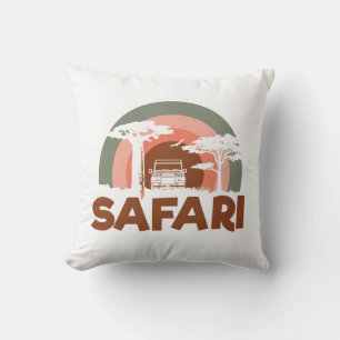 Coussin Safari Afrique Thème