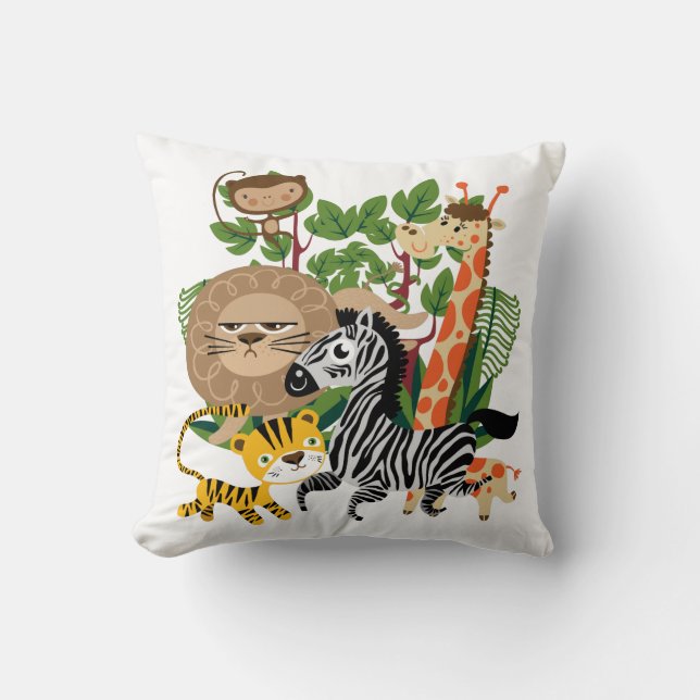 Coussin Safari animal (Recto)